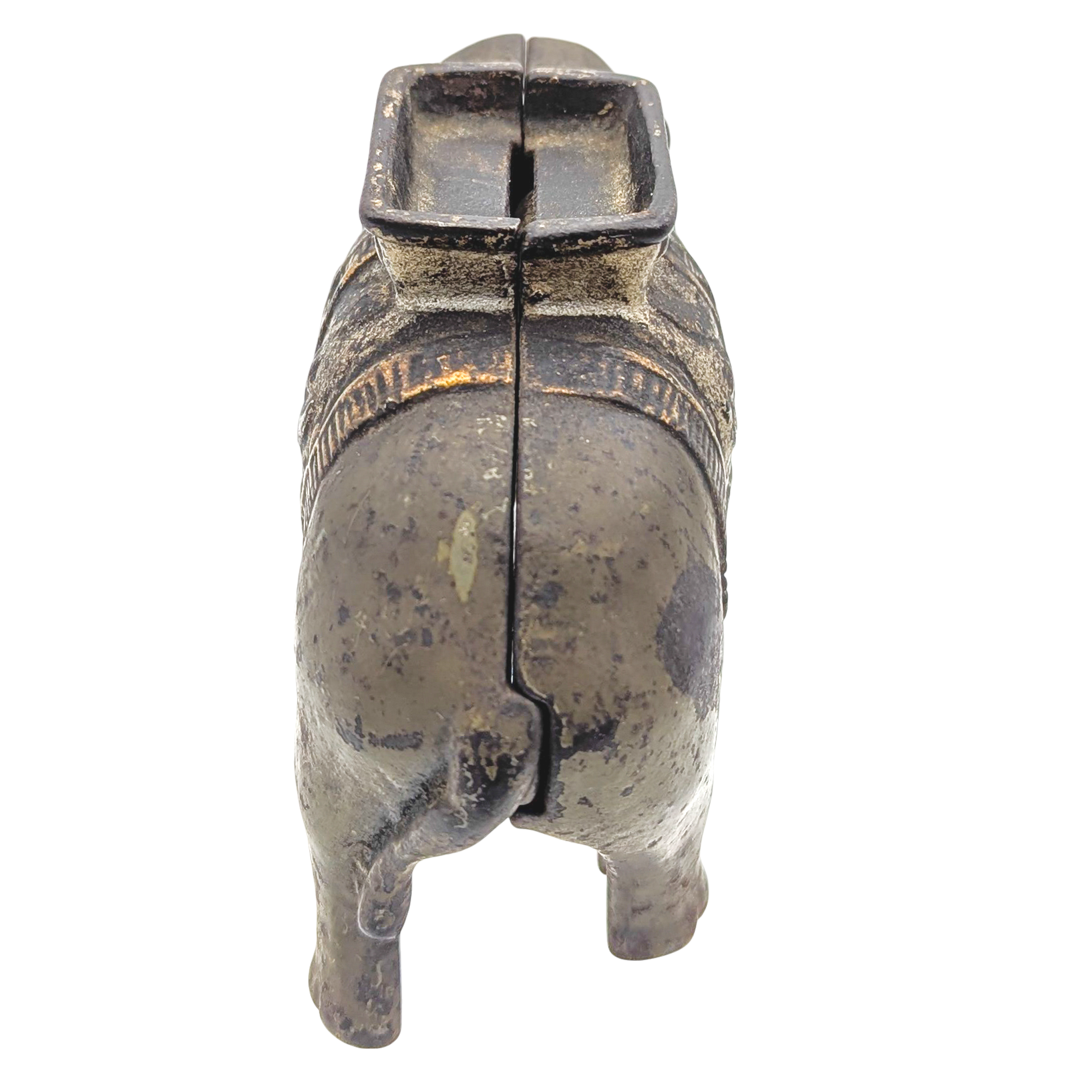 Antique Cast Iron Mechanical Elephant Bank