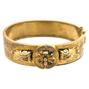 Antique Edwardian Gold Filled Bangle
