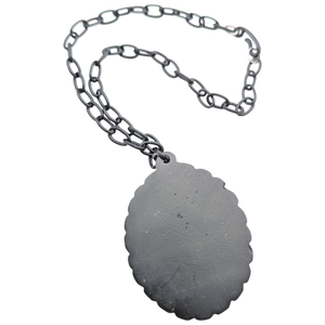 Vintage Art Deco Celluloid Cameo Necklace