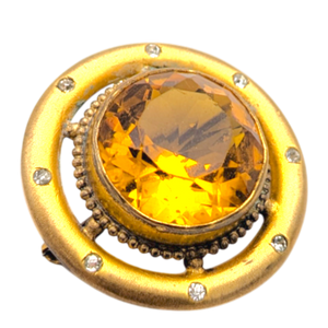 Antique Edwardian EA Bliss Brooch 1900-1910