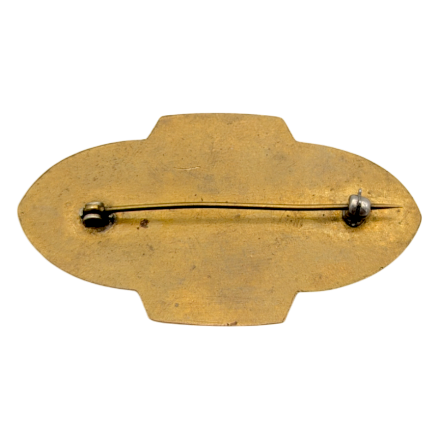 Antique Gold Filled Mourning Brooch Circa 1910