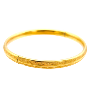 Vintage 1940s Gold Filled Baby Bangle