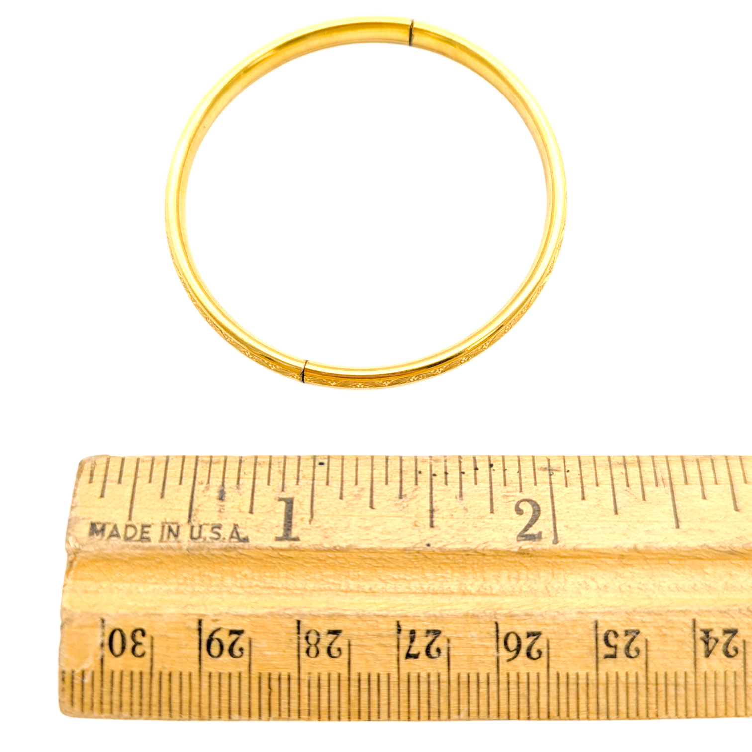 Vintage 1940s Gold Filled Baby Bangle