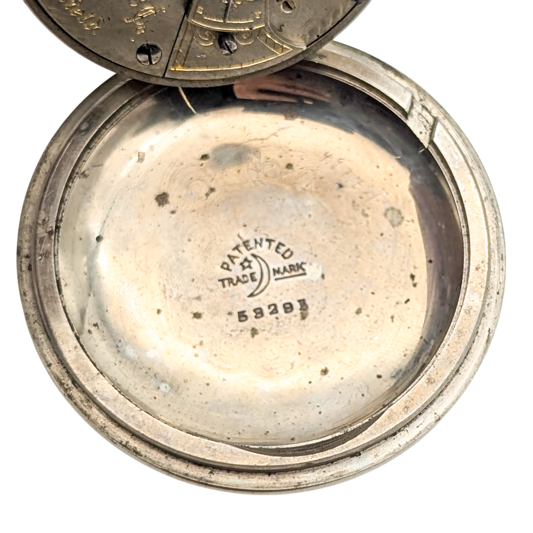 Antique Illinois Watch Co 17 Jewel Pocket Watch