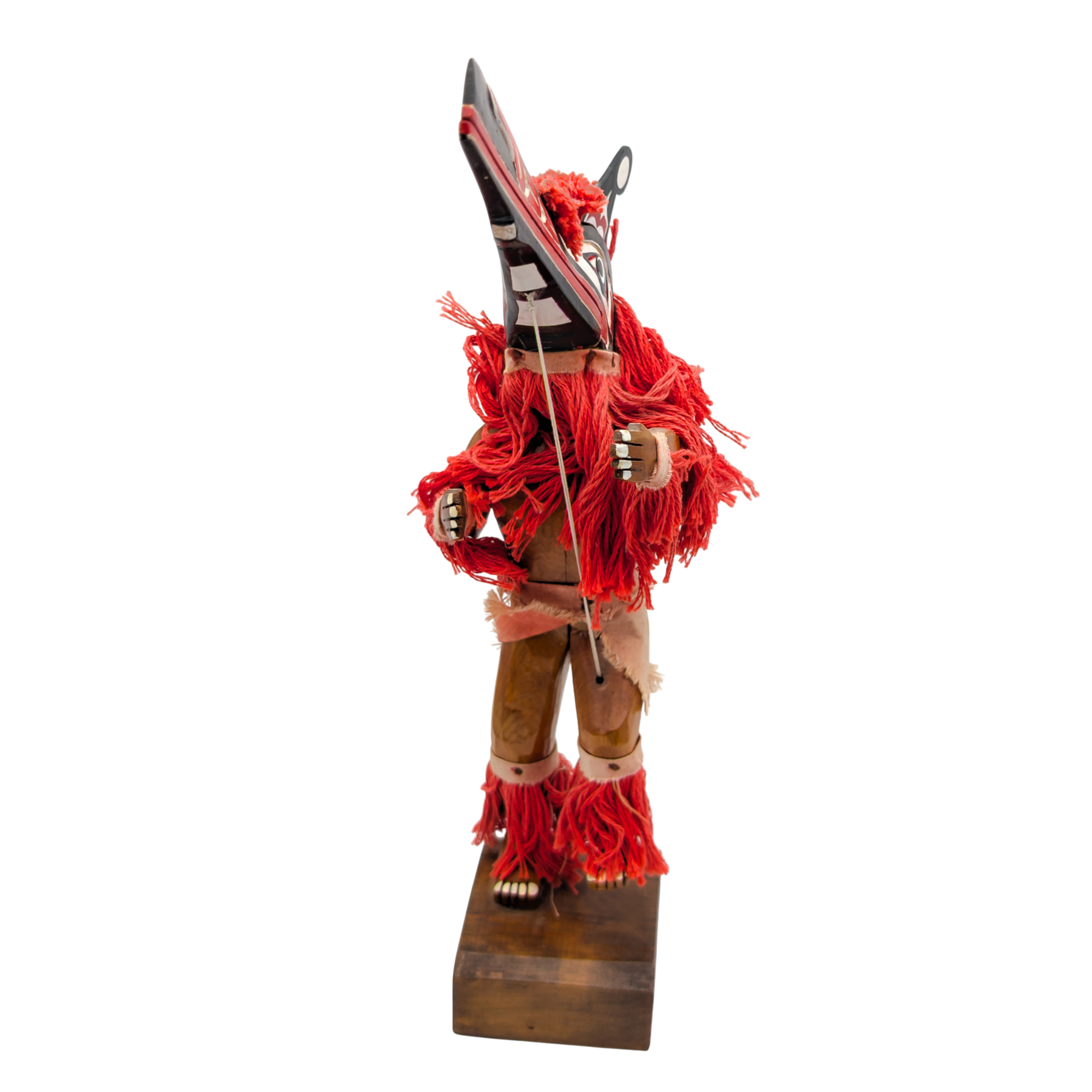 NW Coast Kwakiutl Hamatsa Dancer Wood Figurine
