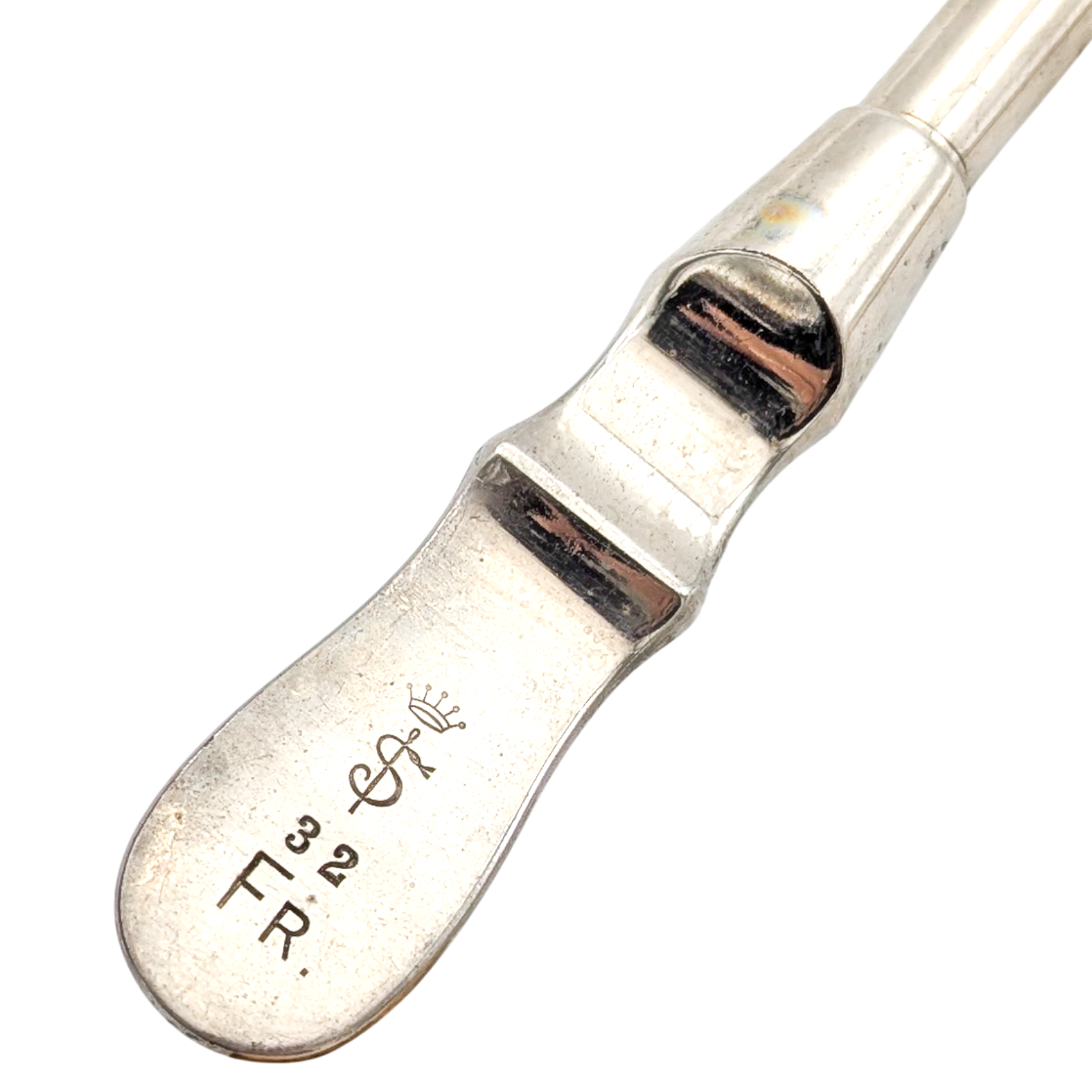 Antique Medical Uterine Sound Tool Size 32