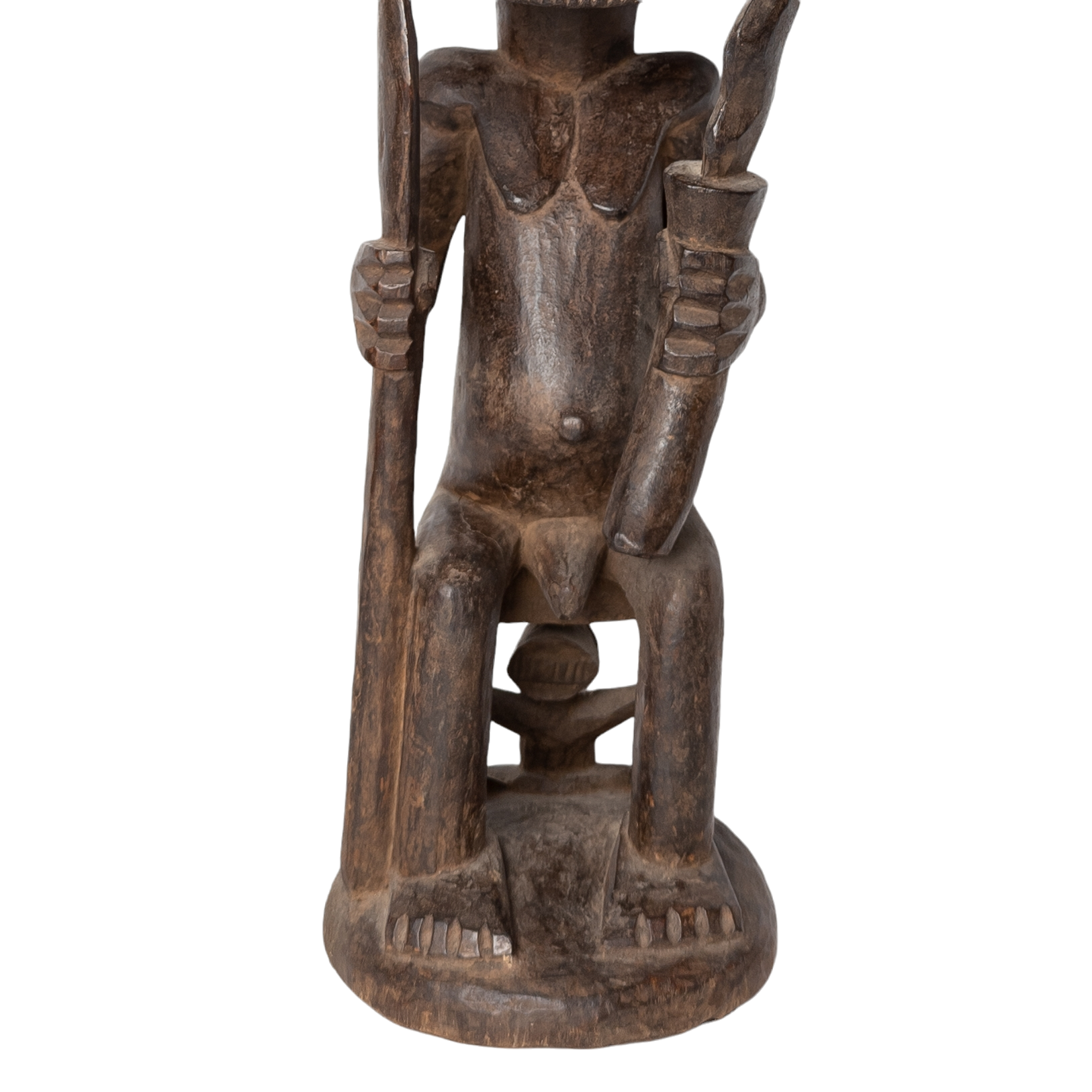 Vintage Hemba Ancestral Warrior 25" Power Figure