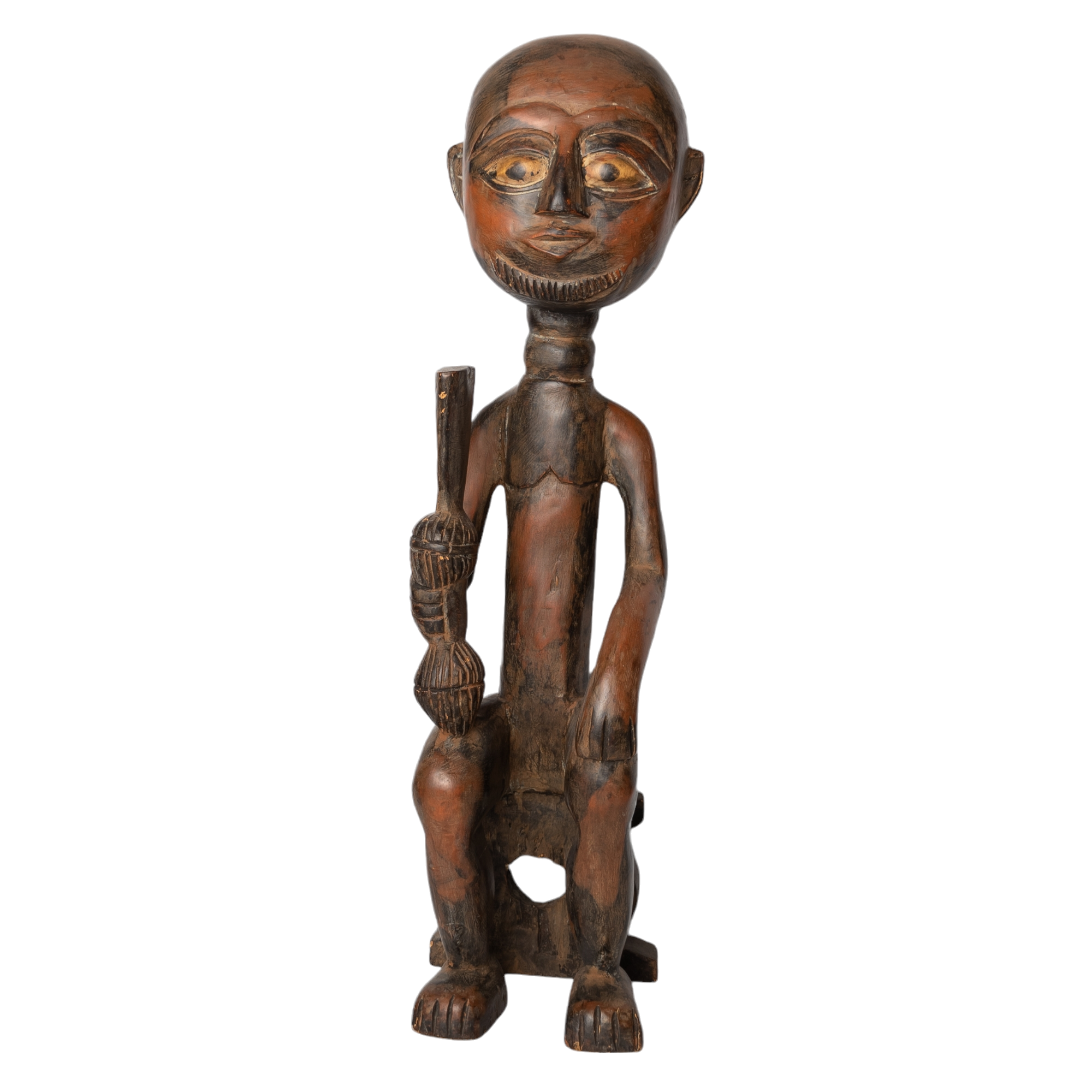 Vintage Ashanti King's Executioner Statue from Ghana