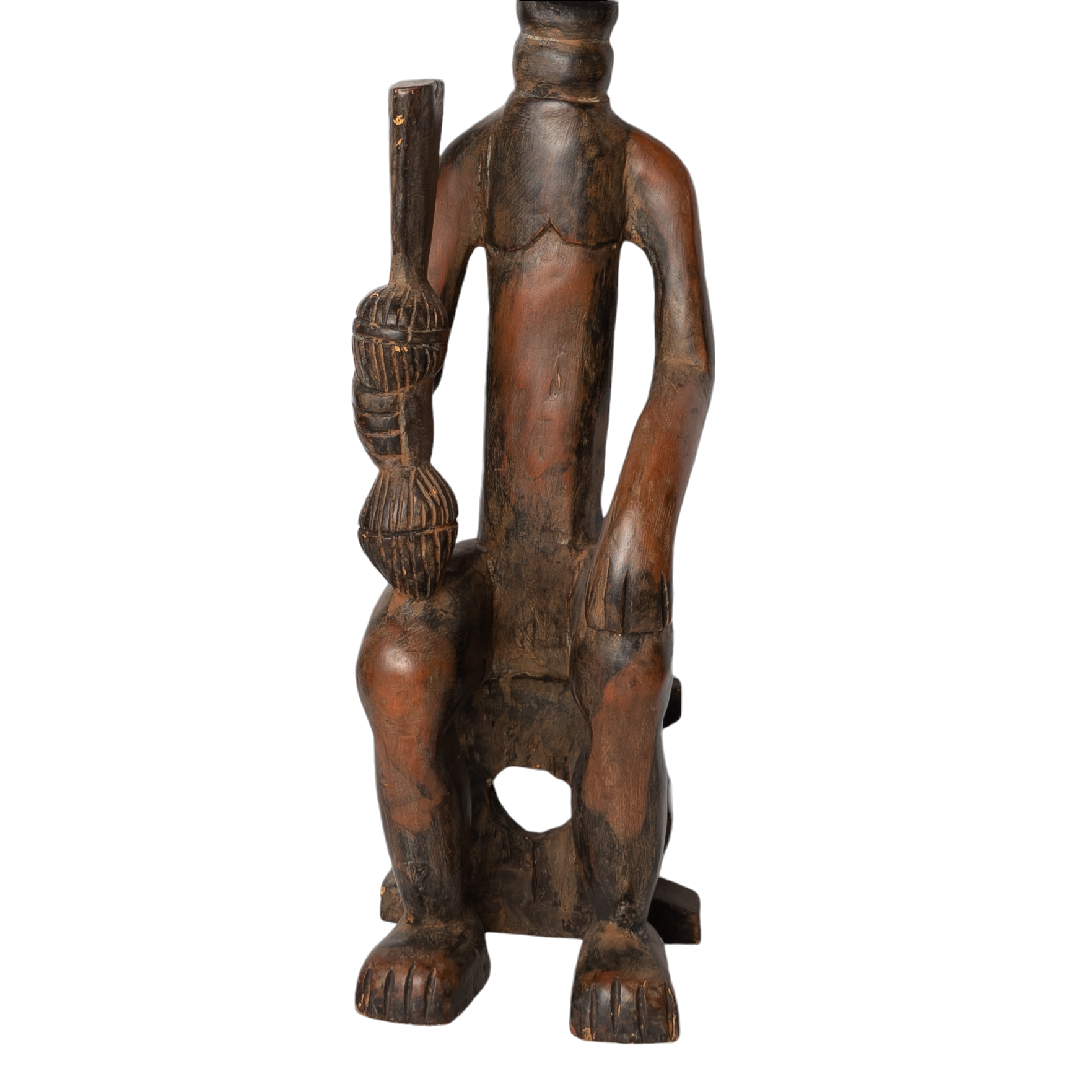 Vintage Ashanti King's Executioner Statue from Ghana