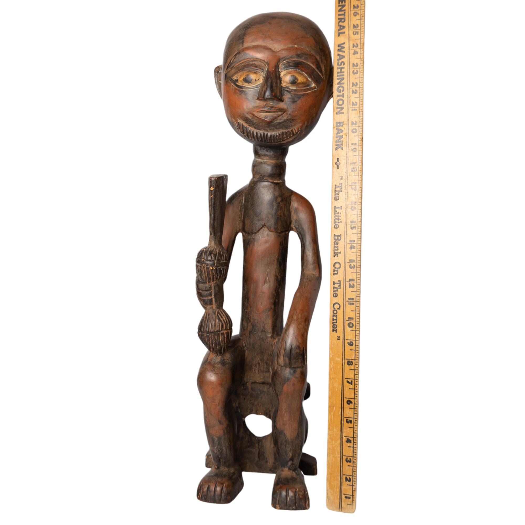 Vintage Ashanti King's Executioner Statue from Ghana