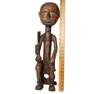 Vintage Ashanti King's Executioner Statue from Ghana