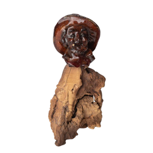 Vintage Shep Shapiro Folk Art Apple Core Sculpture