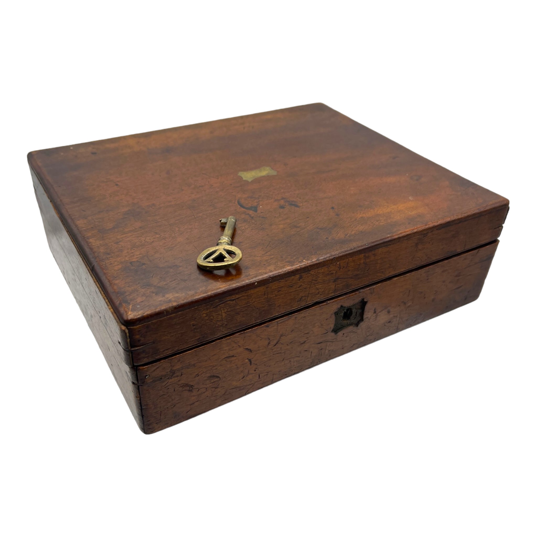 Antique Victorian Writing Slope Box