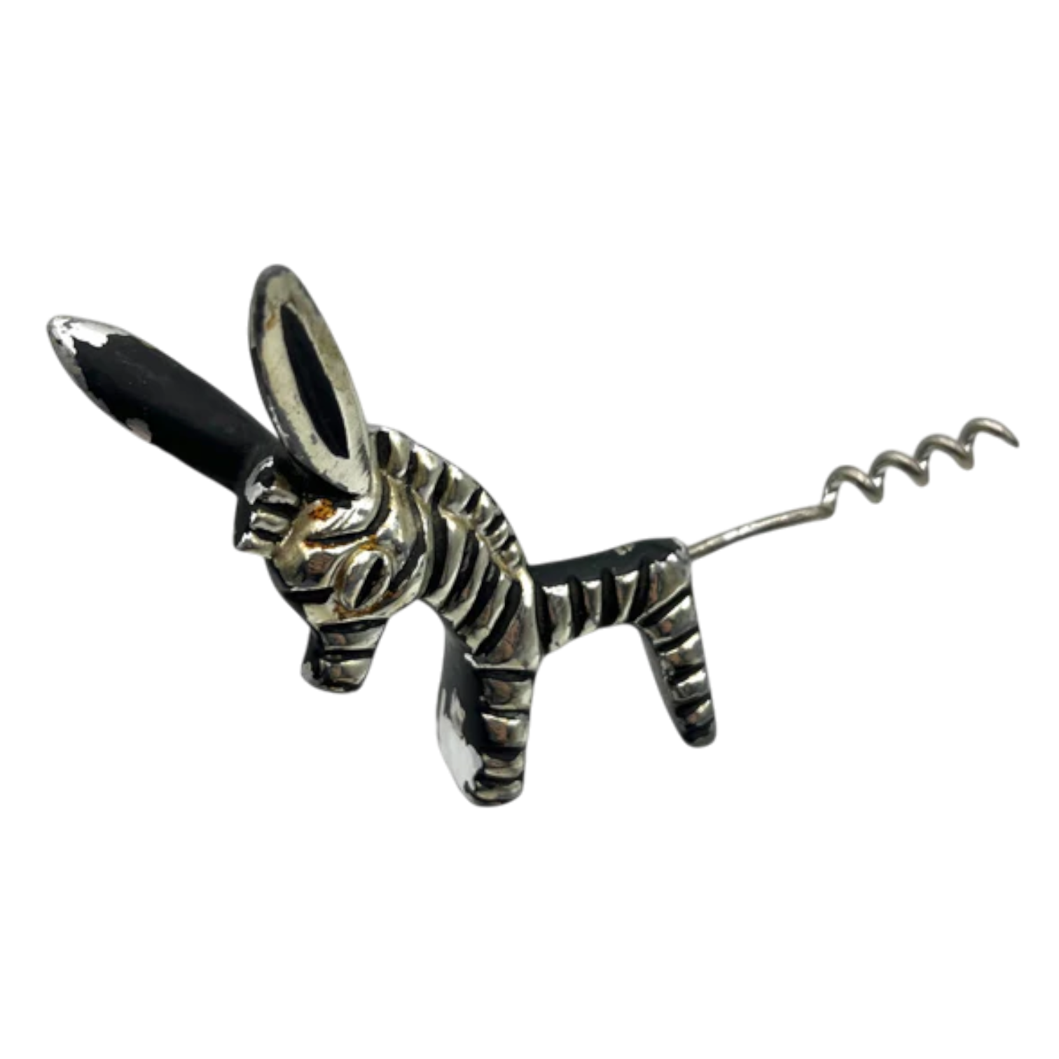 Rare Walter Bosse Mid-Century Zebra Corkscrew