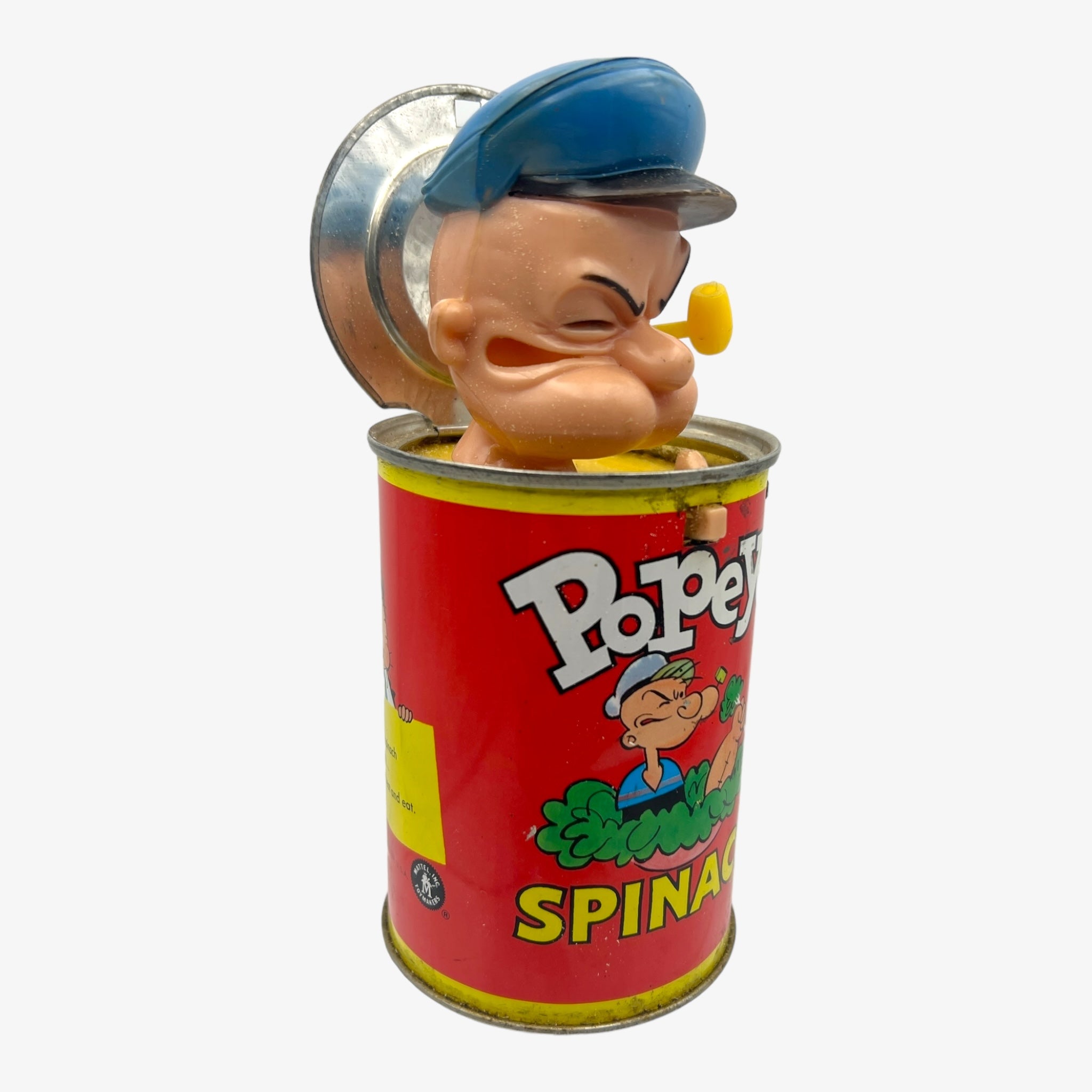 Rare Vintage 1957 Popeye Spinach Can
