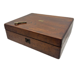Antique Victorian Writing Slope Box