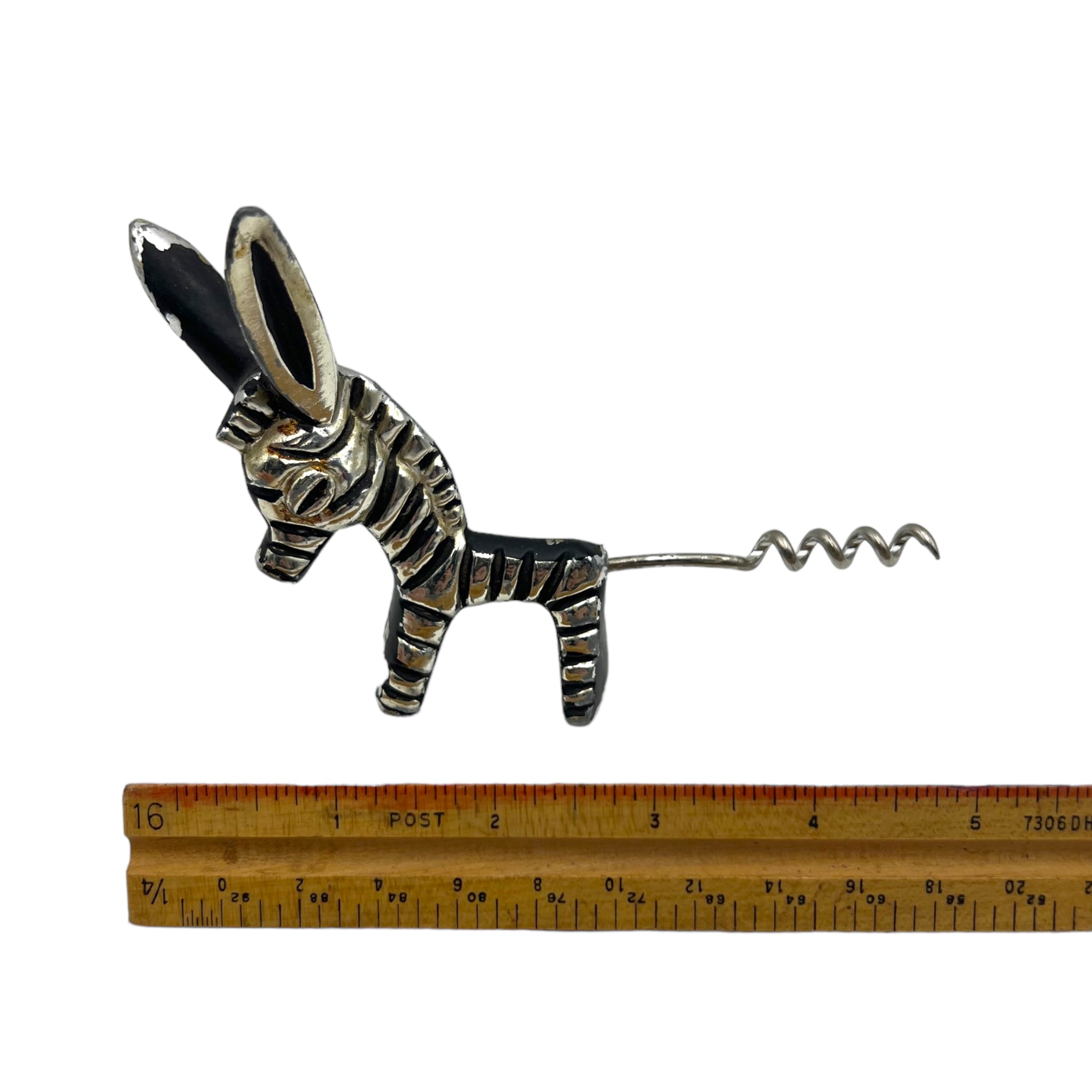 Rare Walter Bosse Mid-Century Zebra Corkscrew