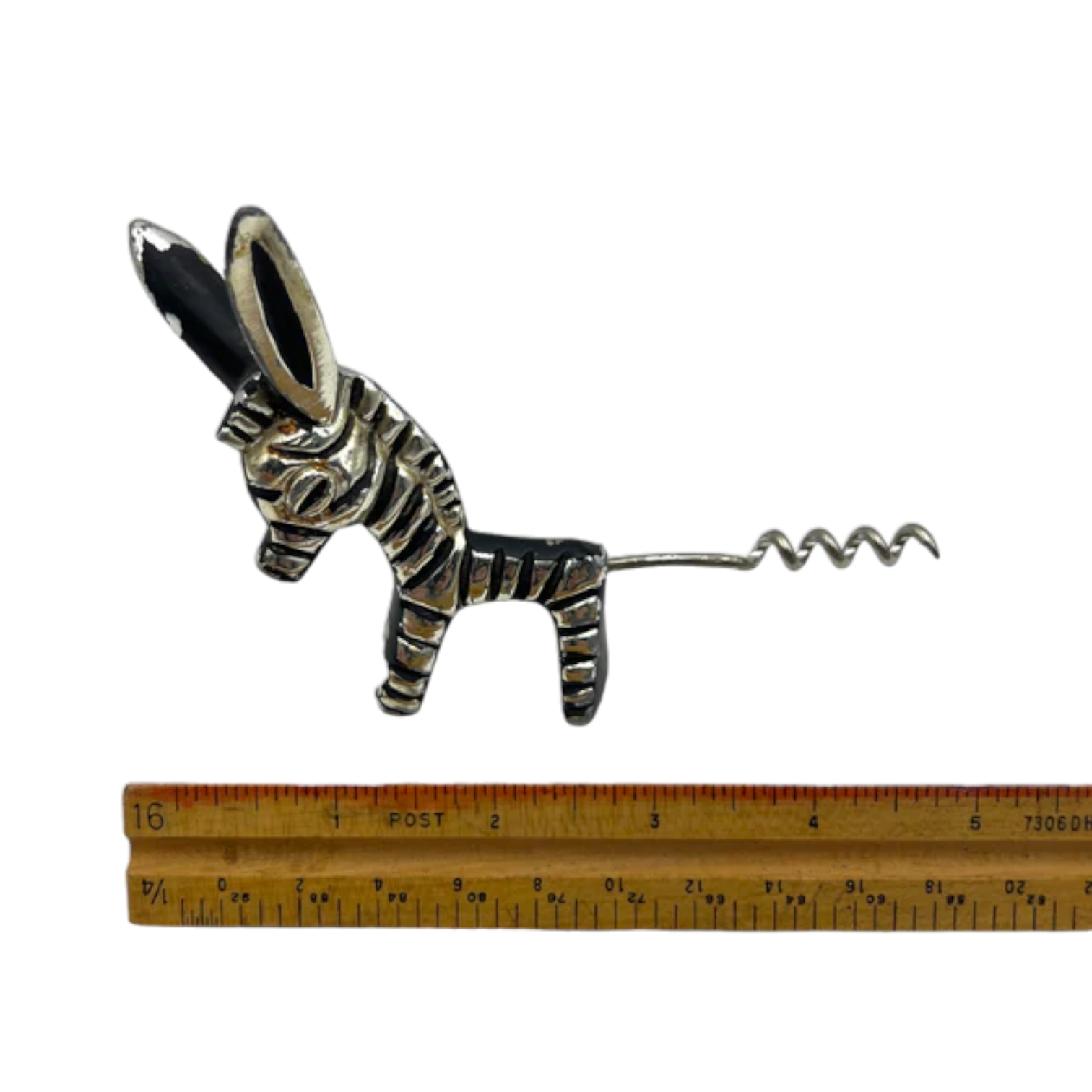 Rare Walter Bosse Mid-Century Zebra Corkscrew