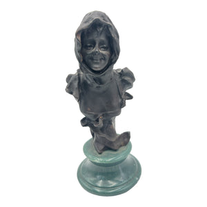 Vintage Bronze Bust by Van Der Straeten