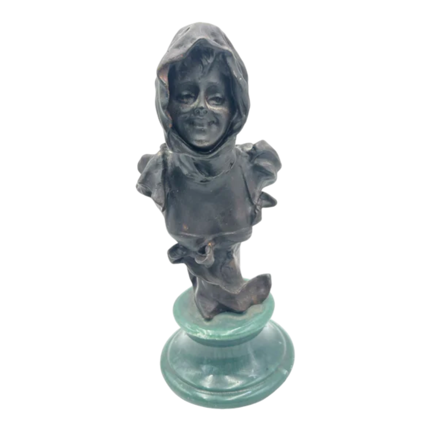 Vintage Bronze Bust by Van Der Straeten