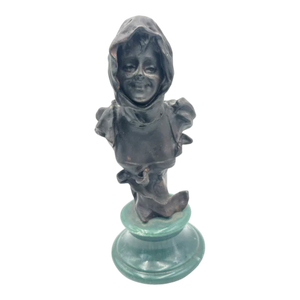 Vintage Bronze Bust by Van Der Straeten