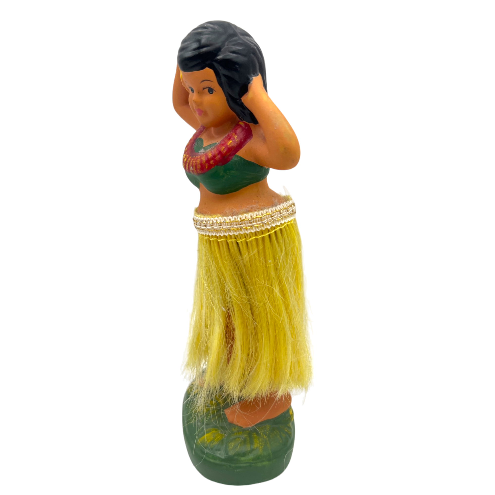 Rare Mid-Century Hawaiian Hula Chalkware Bobble