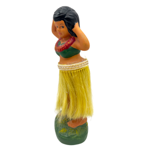 Rare Mid-Century Hawaiian Hula Chalkware Bobble