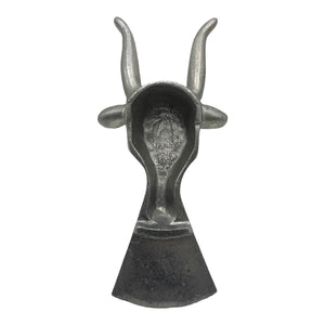 Vintage Metal Bull Boot Jack / Shoe Horn