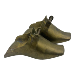 Antique Spanish Colonial Brass Saddle Stirrups