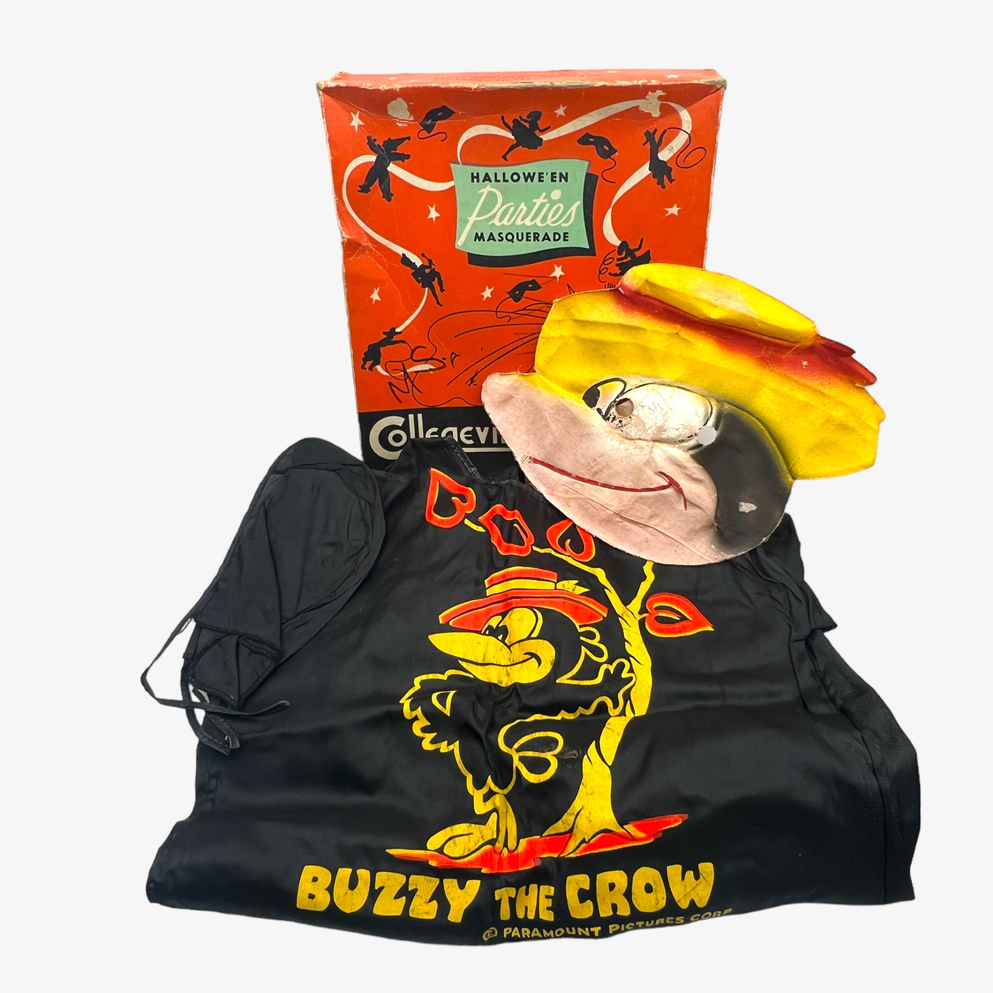 Vintage Collegeville Buzzy the Crow Costume