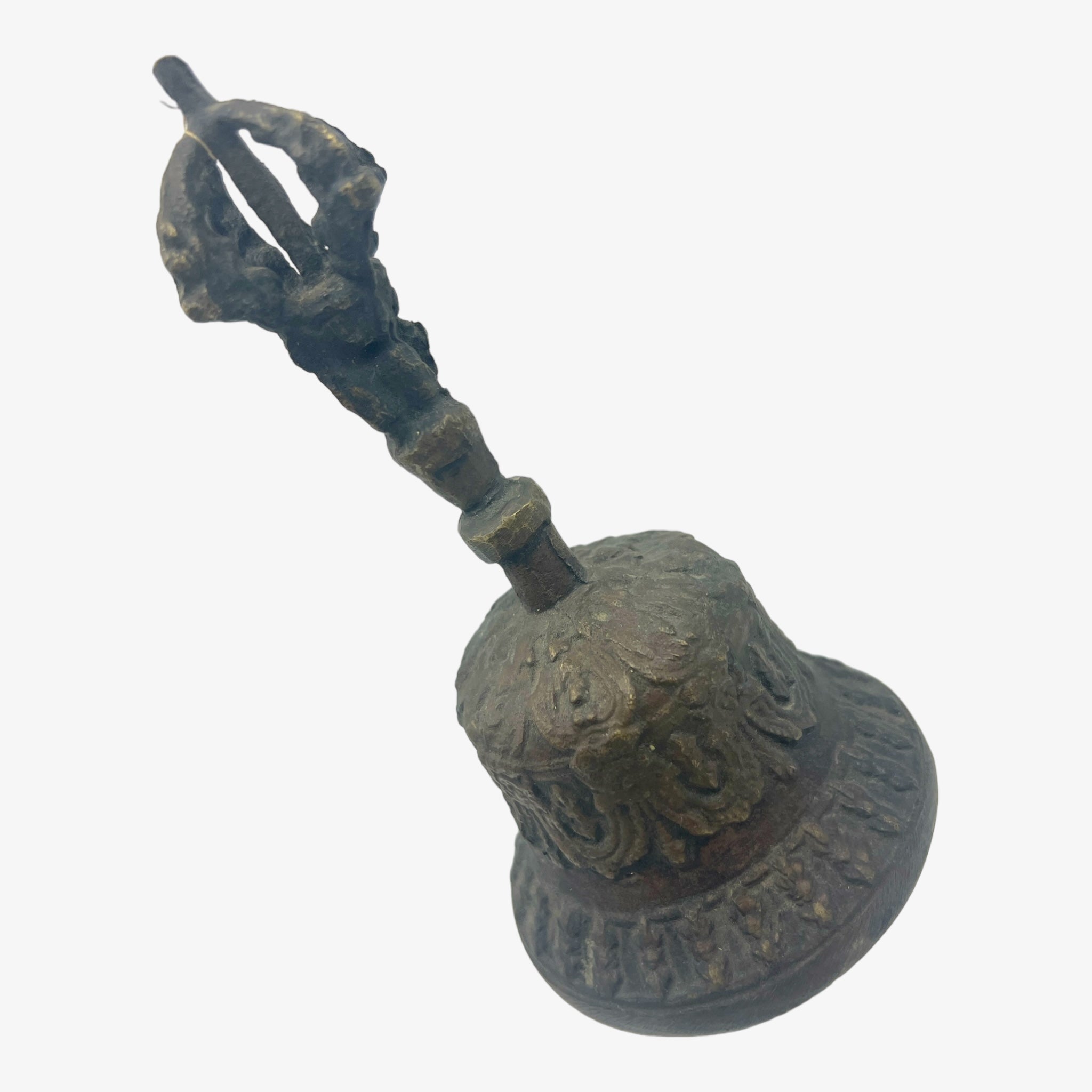 Vintage Tibetan Bronze Dorje Prayer Bell