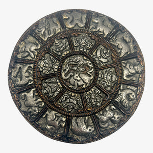 Vintage Tibetan Zodiac Mandala