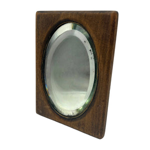 Antique 1800s Portable Shaving Mirror