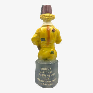 Vintage Ceramic Shriner Clown Decanter