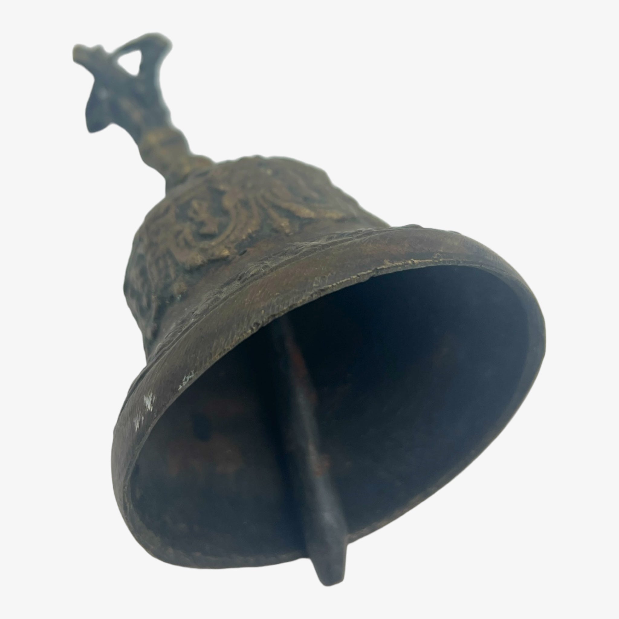 Vintage Tibetan Bronze Dorje Prayer Bell