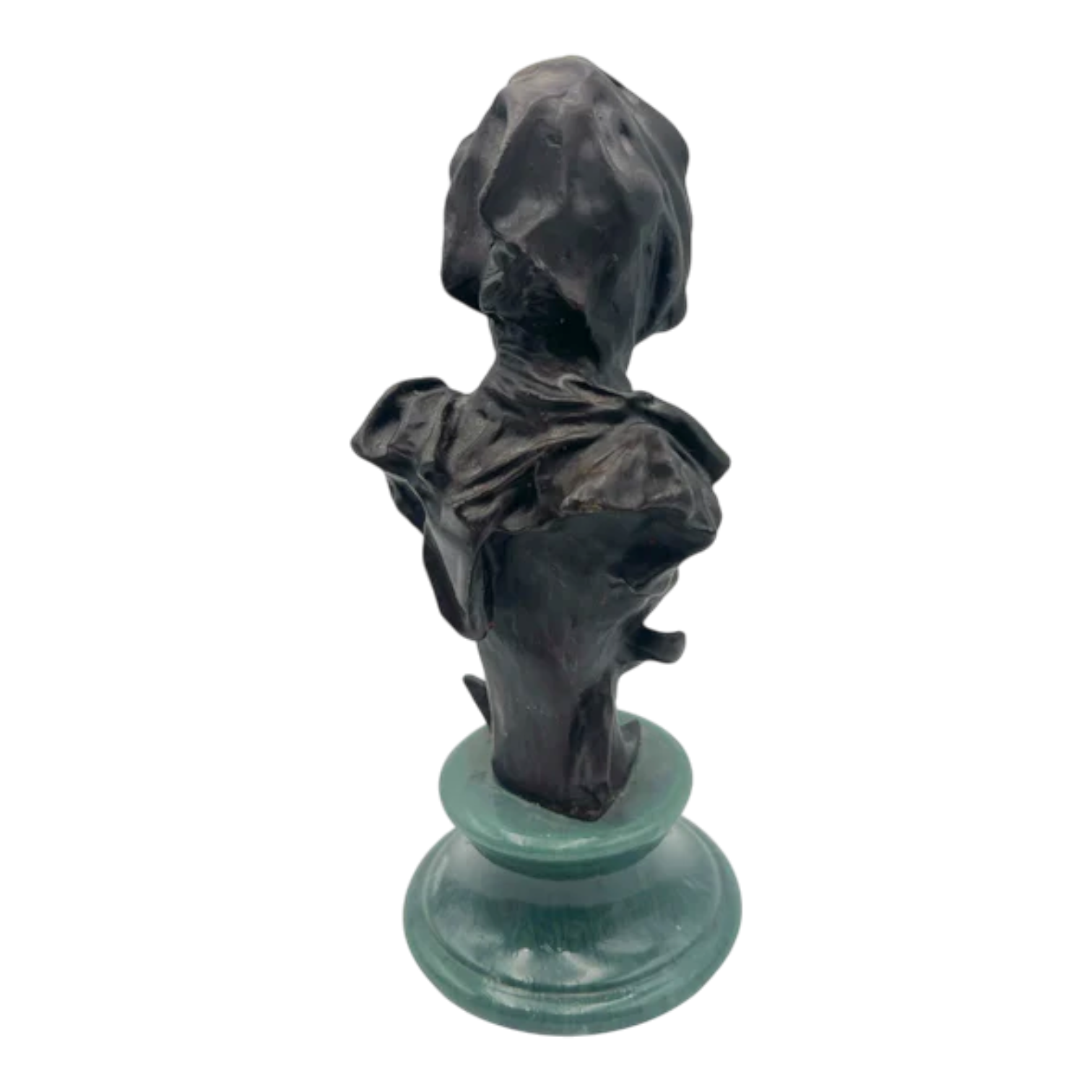 Vintage Bronze Bust by Van Der Straeten