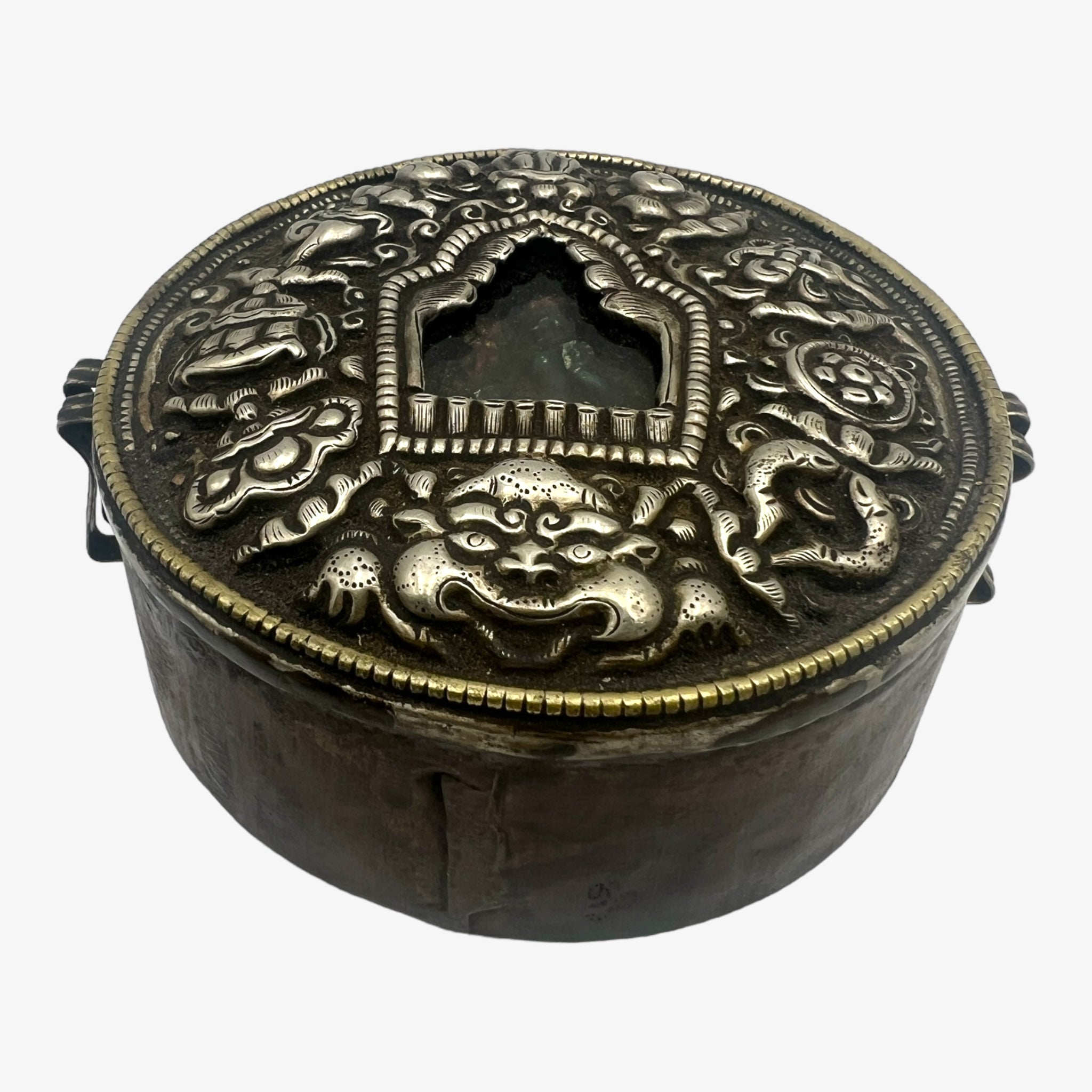 Vintage Tibetan Gua Prayer Box