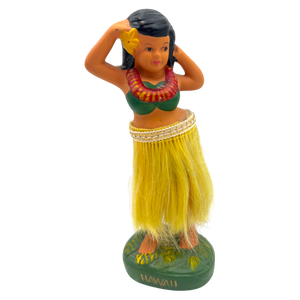 Rare Mid-Century Hawaiian Hula Chalkware Bobble