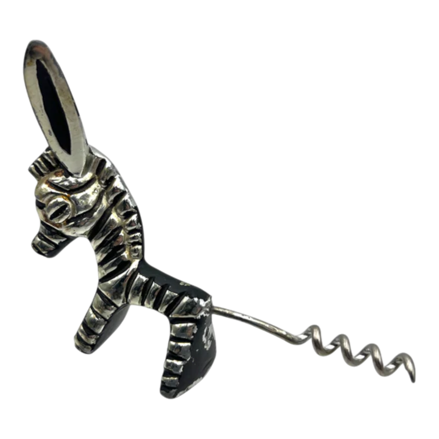 Rare Walter Bosse Mid-Century Zebra Corkscrew