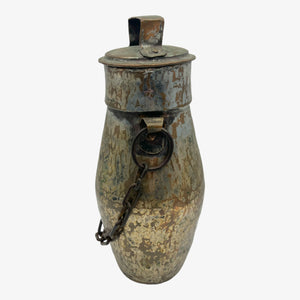 Antique Tinned Copper Milk Jug