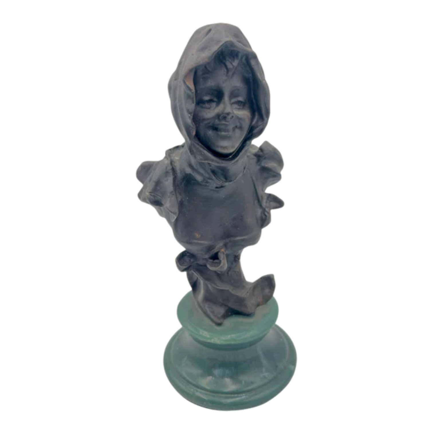 Vintage Bronze Bust by Van Der Straeten