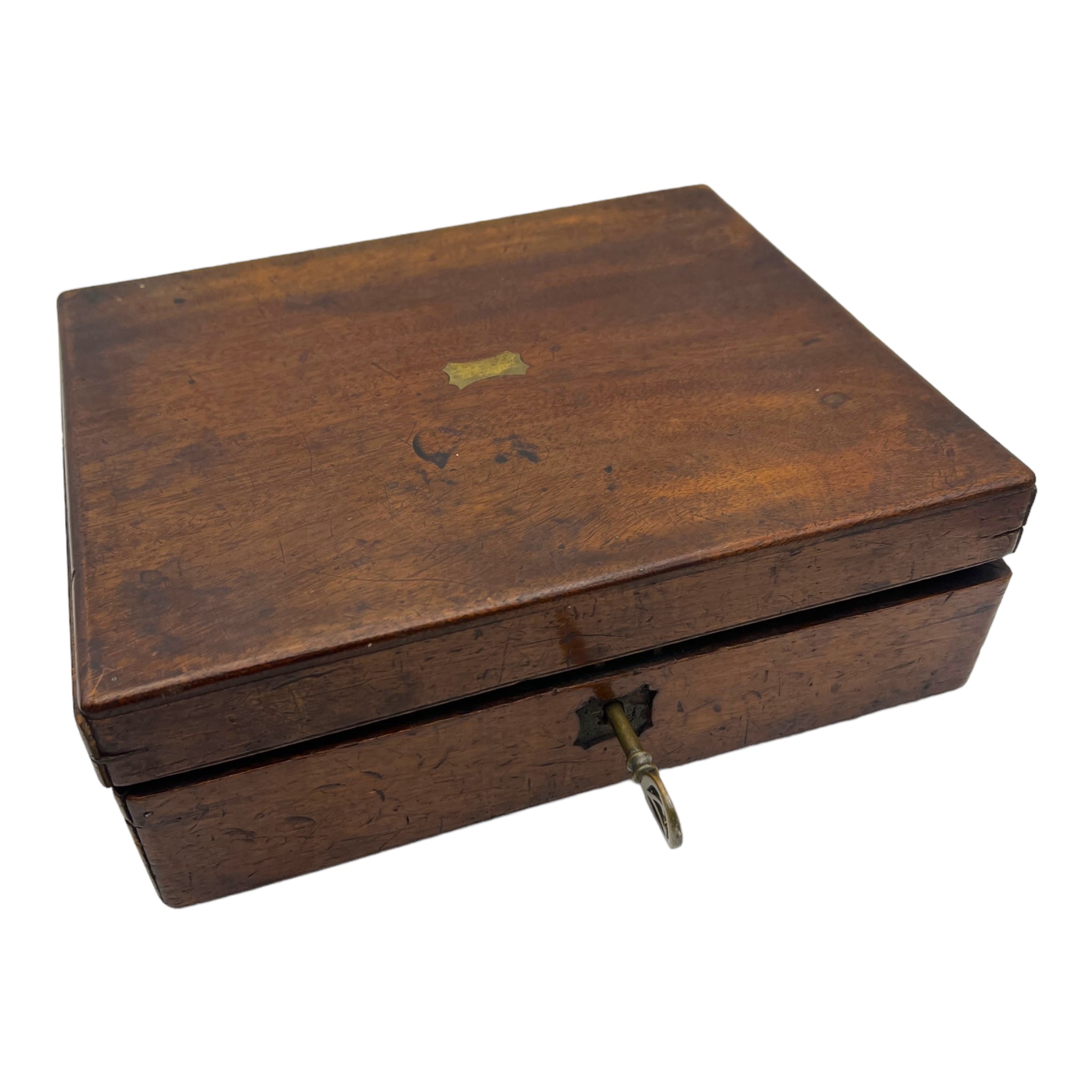 Antique Victorian Writing Slope Box