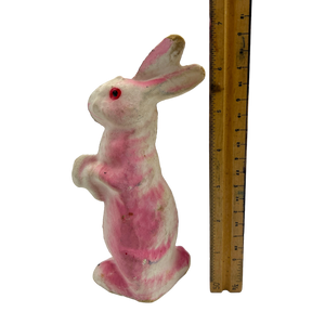 Vintage 1940's Pulp Easter Bunny Candy Container