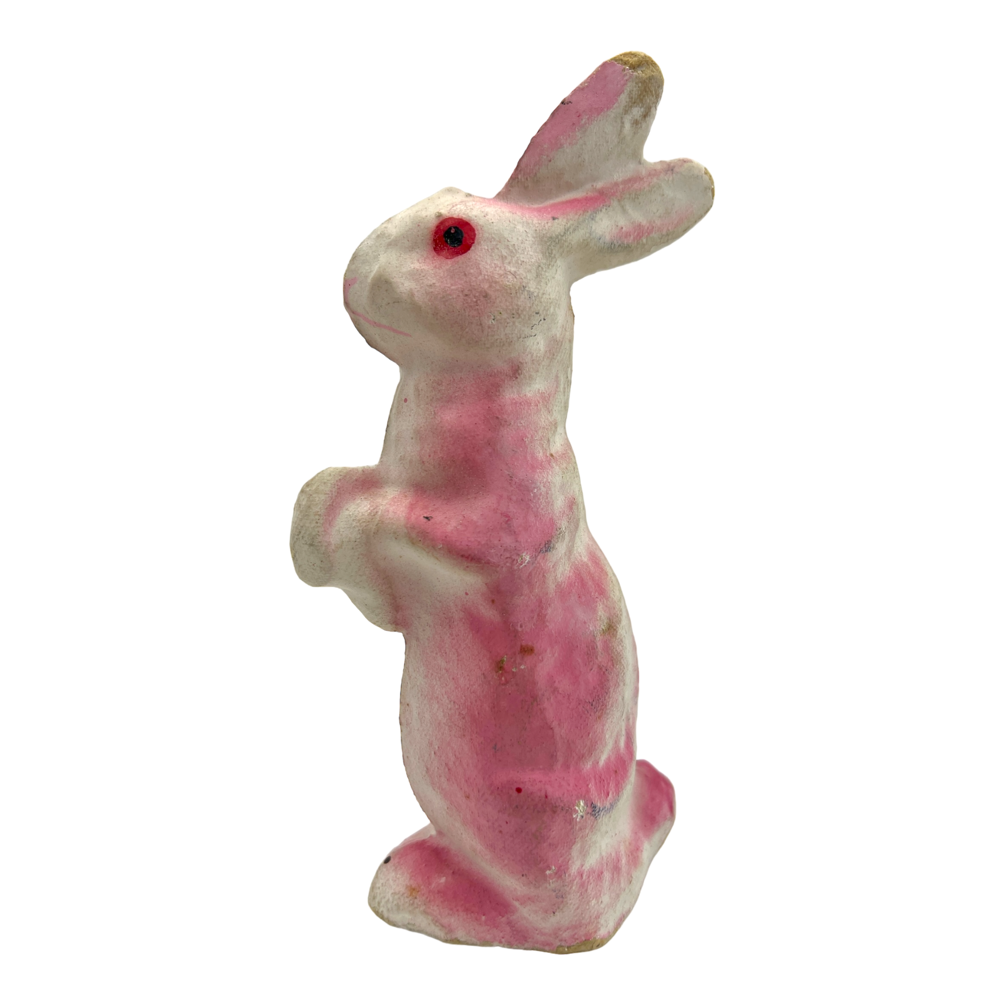 Vintage 1940's Pulp Easter Bunny Candy Container