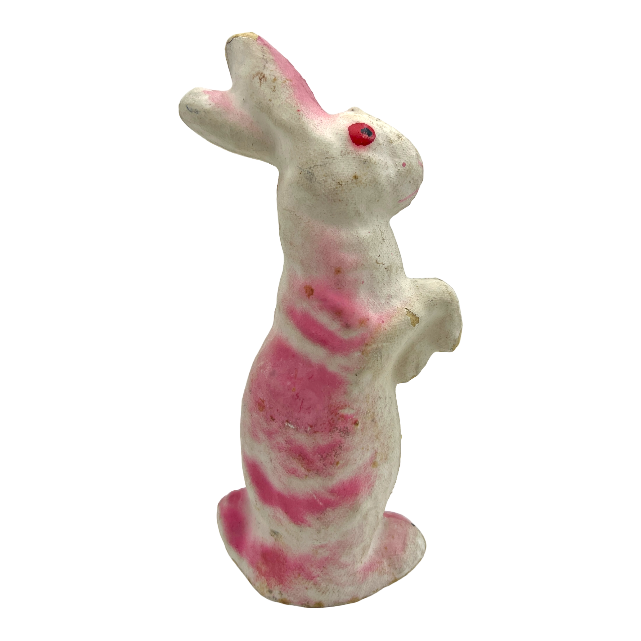 Vintage 1940's Pulp Easter Bunny Candy Container