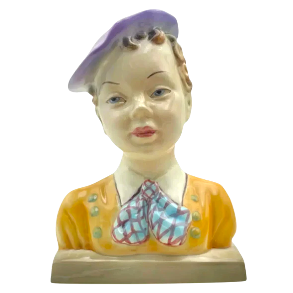 Vintage Goldscheider Porcelain Bust