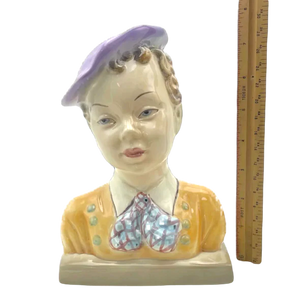 Vintage Goldscheider Porcelain Bust