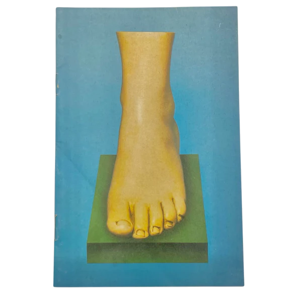 Vintage Human Foot Anatomical Model