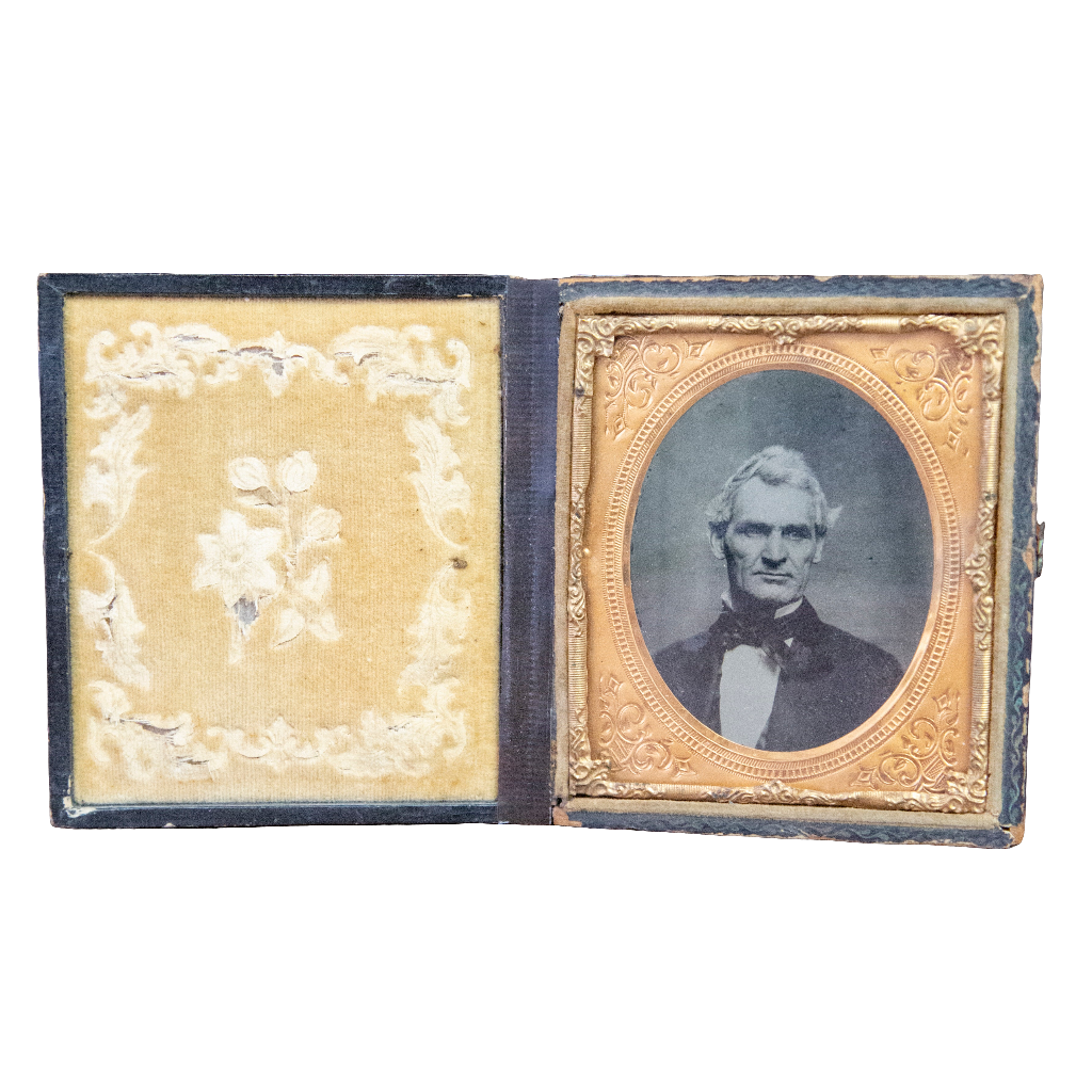 Antique Framed Ambrotype of Distinguished Man