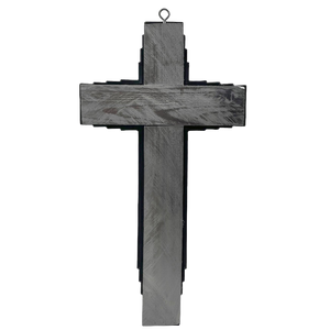 Vintage Silverplated Casket Crucifix